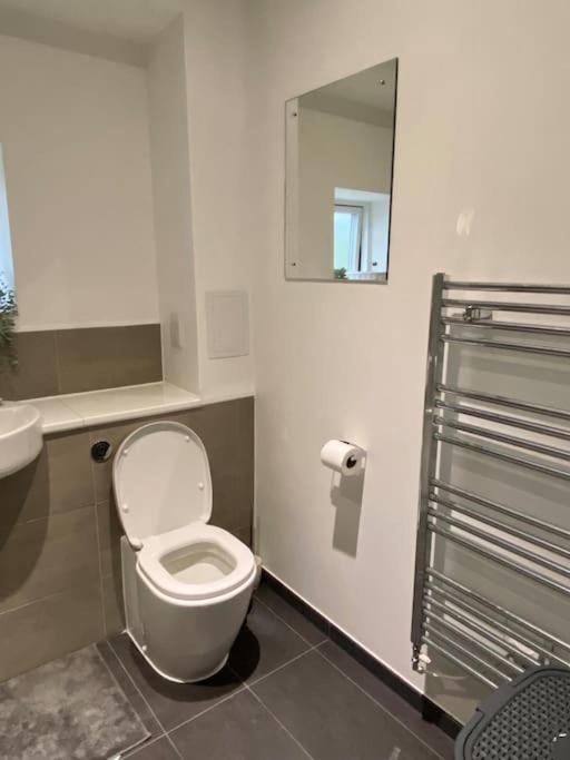 Modern 1-Bedroom Apartment Close To City Airport Londen Buitenkant foto